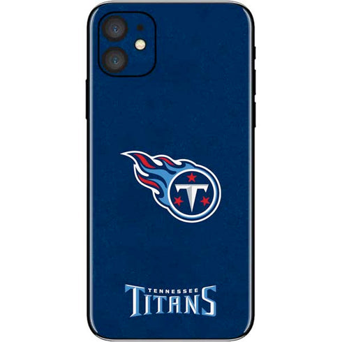 NFL Tennessee Titans Distressed iPhone 11 Skin