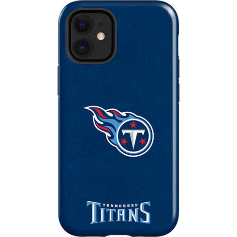 NFL Tennessee Titans Distressed iPhone 12 Mini Impact Case