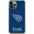 NFL Tennessee Titans Distressed iPhone 12 Pro Clear Case