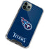 NFL Tennessee Titans Distressed iPhone 12 Pro Clear Case