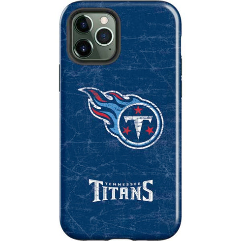 NFL Tennessee Titans Distressed iPhone 12 Pro Max Impact Case