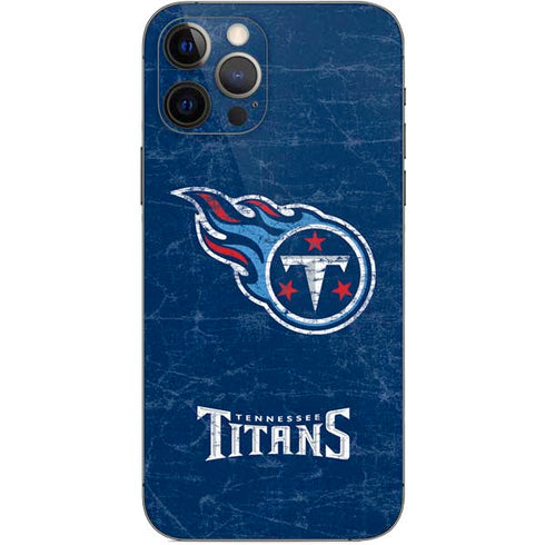 NFL Tennessee Titans Distressed iPhone 12 Pro Skin
