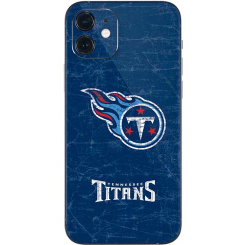 NFL Tennessee Titans Distressed iPhone 12 Skin