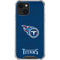 NFL Tennessee Titans Distressed iPhone 13 Mini Clear Case
