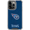 NFL Tennessee Titans Distressed iPhone 13 Pro Clear Case
