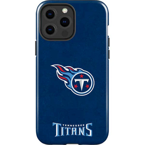 NFL Tennessee Titans Distressed iPhone 13 Pro Max Impact Case