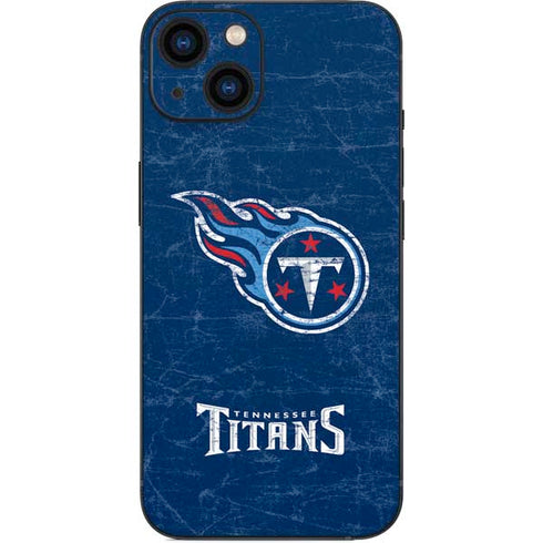 NFL Tennessee Titans Distressed iPhone 13 Skin