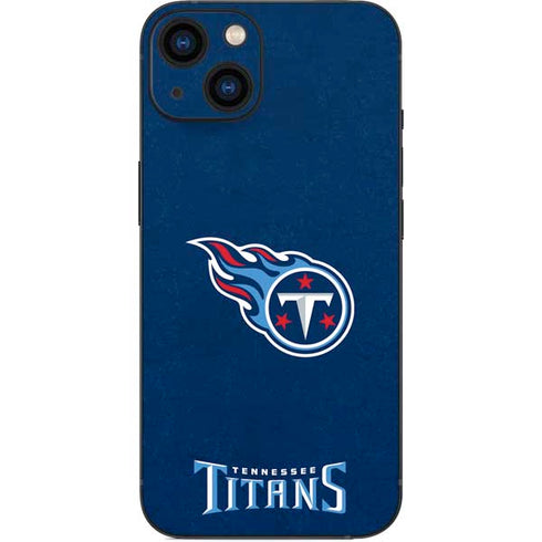 NFL Tennessee Titans Distressed iPhone 14 Plus Skin