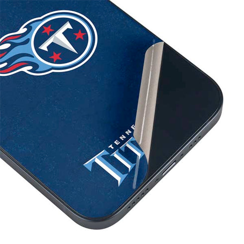 NFL Tennessee Titans Distressed iPhone 15 Plus Skin