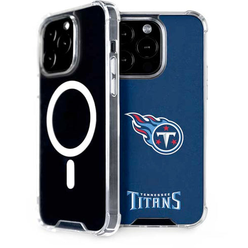 NFL Tennessee Titans Distressed iPhone 15 Pro MagSafe Case