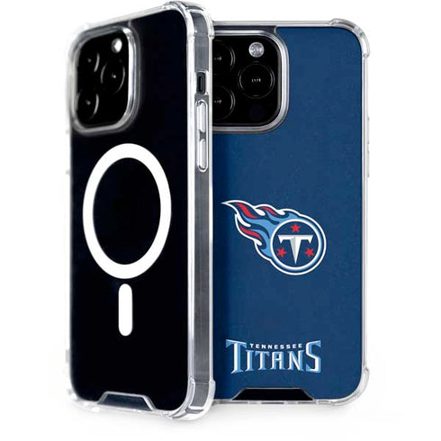 NFL Tennessee Titans Distressed iPhone 15 Pro Max MagSafe Case