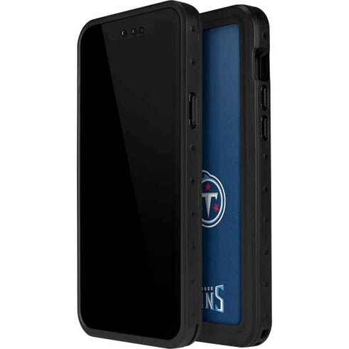 NFL Tennessee Titans Distressed iPhone 14 Pro Max Waterproof Case