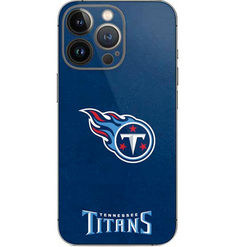 NFL Tennessee Titans Distressed iPhone 14 Pro Skin