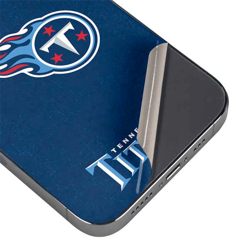 NFL Tennessee Titans Distressed iPhone 14 Pro Skin