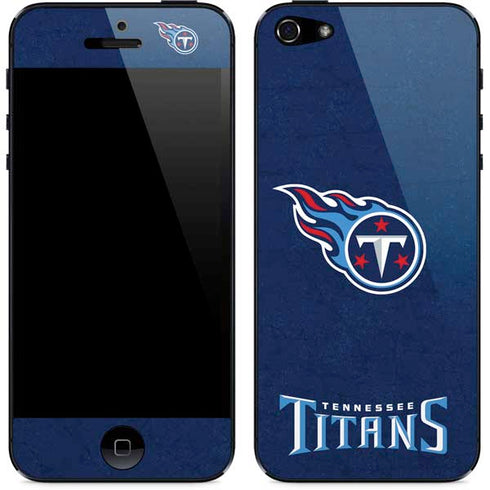 NFL Tennessee Titans Distressed iPhone 5/5s/5SE Skin