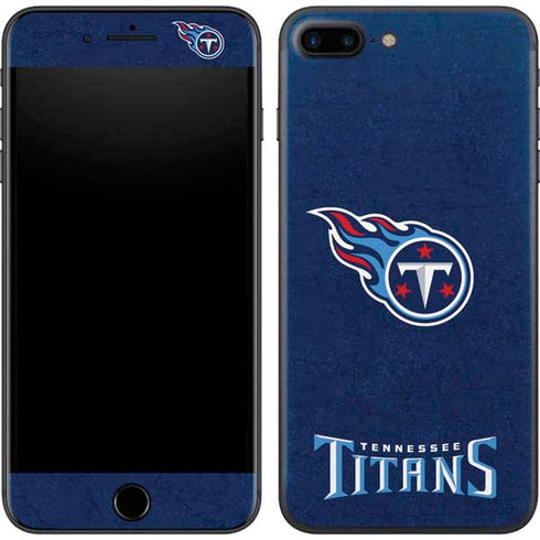 NFL Tennessee Titans Distressed iPhone 8 Plus Skin