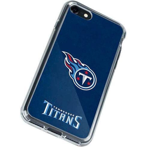 NFL Tennessee Titans Distressed iPhone SE (2nd & 3rd Gen) Clear Case