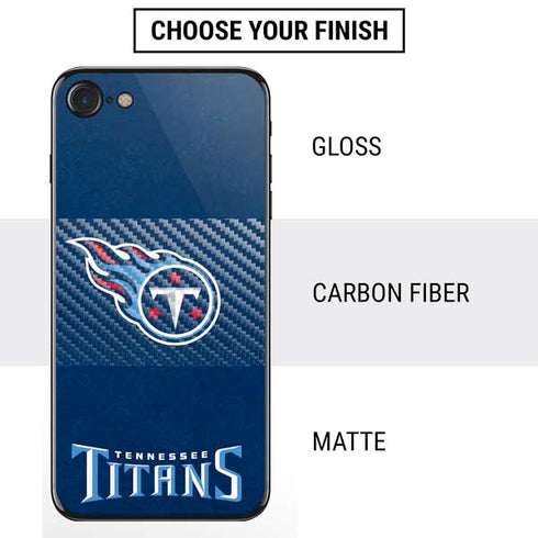 NFL Tennessee Titans Distressed iPhone SE (2nd & 3rd Gen) Skin