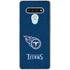 NFL Tennessee Titans Distressed LG Stylo 6 Clear Case