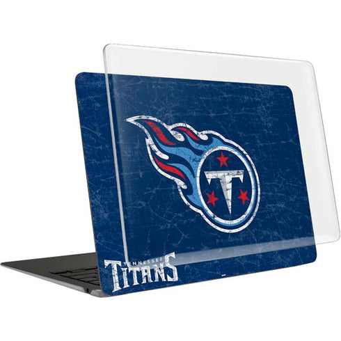 NFL Tennessee Titans Distressed MacBook Air 13in (2020) Case plus Skin