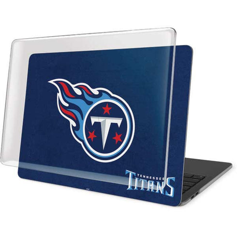 NFL Tennessee Titans Distressed MacBook Pro 16in (2019-20) Case plus Skin