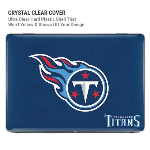 NFL Tennessee Titans Distressed MacBook Pro 16in (2021-25) Case plus Skin