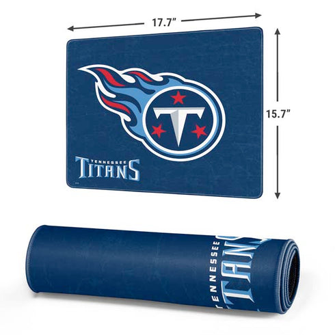 NFL Tennessee Titans Distressed Gaming Mouse Pad