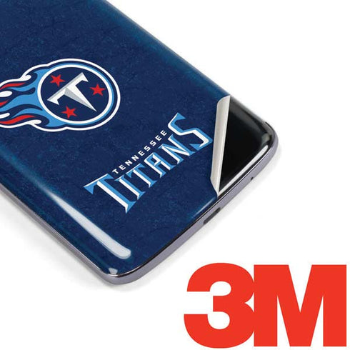 NFL Tennessee Titans Distressed Moto E5 Plus Skin