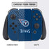 NFL Tennessee Titans Distressed Nintendo Switch Bundle Skin
