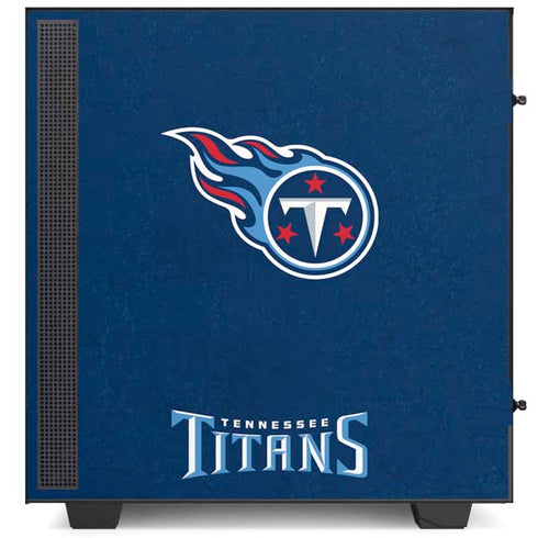 NFL Tennessee Titans Distressed NZXT H510 Compact ATX Mid-Tower Case Skin