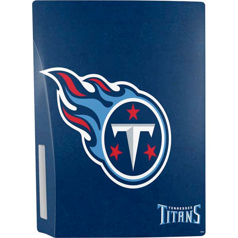 NFL Tennessee Titans Distressed PS5 Console Skin