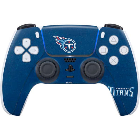 NFL Tennessee Titans Distressed PS5 Controller Skin