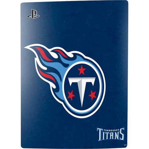 NFL Tennessee Titans Distressed PS5 Digital Edition Console Skin
