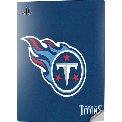 NFL Tennessee Titans Distressed PS5 Digital Edition Console Skin