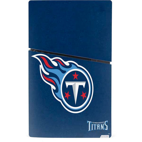 NFL Tennessee Titans Distressed PS5 Slim Digital Edition Bundle Skin