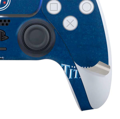 NFL Tennessee Titans Distressed PS5 Slim Digital Edition Bundle Skin
