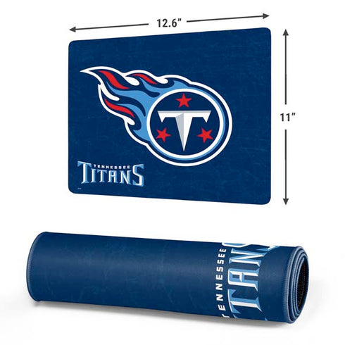NFL Tennessee Titans Distressed Gaming Mouse Pad