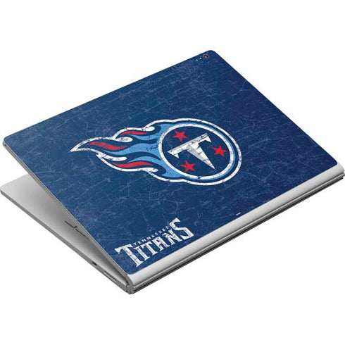 NFL Tennessee Titans Distressed Surface Book Skin
