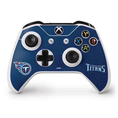 NFL Tennessee Titans Distressed Xbox One S Controller Skin