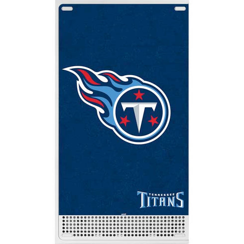 NFL Tennessee Titans Distressed Xbox Series S Console Skin