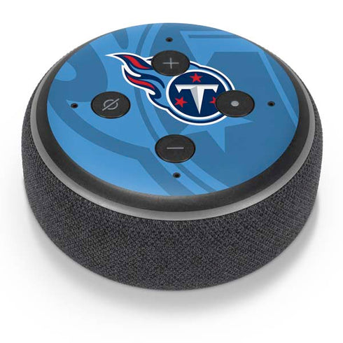 NFL Tennessee Titans Double Vision Amazon Echo Dot Skin