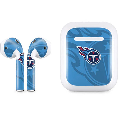 NFL Tennessee Titans Double Vision Apple AirPods Skin