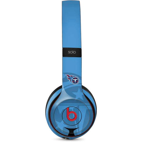 NFL Tennessee Titans Double Vision Beats Solo 2 Wireless Skin