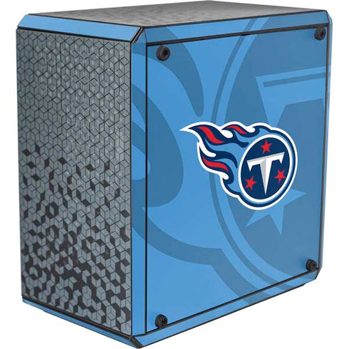 NFL Tennessee Titans Double Vision Cooler Master MasterBox Q300L Mini Tower Skin