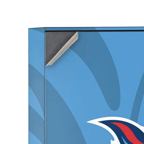 NFL Tennessee Titans Double Vision Corsair 4000D Tempered Glass Mid-Tower ATX Case Skin