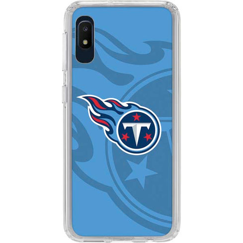 NFL Tennessee Titans Double Vision Galaxy A10e Clear Case