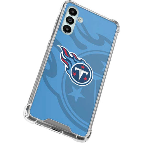 NFL Tennessee Titans Double Vision Galaxy A13 5G Clear Case