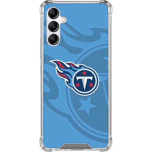 NFL Tennessee Titans Double Vision Galaxy A15 5G Clear Case