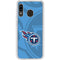 NFL Tennessee Titans Double Vision Galaxy A20 Clear Case