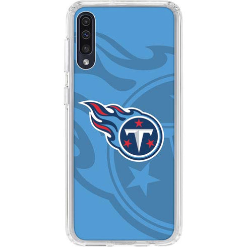 NFL Tennessee Titans Double Vision Galaxy A50 Clear Case